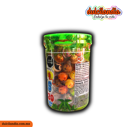 Mini Gummy Caritas LAS DELICIAS Vitrolero c/120
