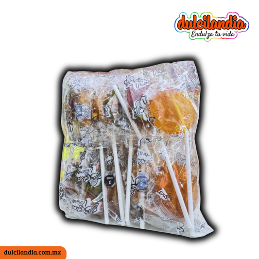 Paletas Escamocha de Frutas Surtida 27.5g CHUPA CHUPA Bolsa c/20