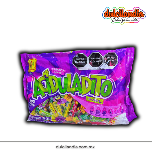 Caramelos Suaves Aciduladito 5g DE LA ROSA Bolsa c/100