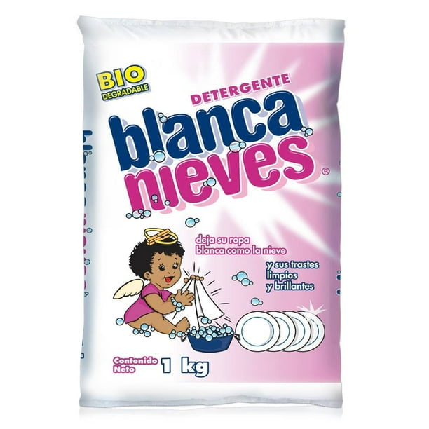 Jabón Detergente en Polvo BLANCA NIEVES Bolsa 1Kg