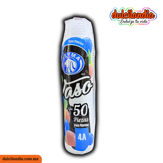 Vasos Plásticos 4A REYMA Empaque c/50