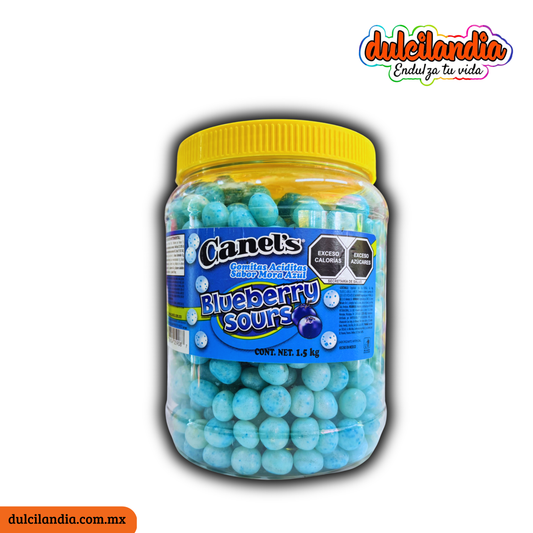 Gomitas Blueberry Sours CANEL’S Vitrolero 1.5Kg