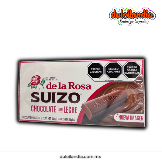 Chocolates Suizo 16g DE LA ROSA Caja c/16