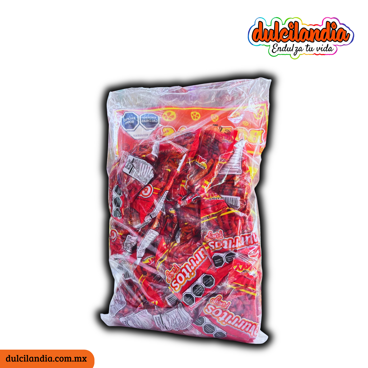Churritos de Maíz Fuego Sobres JAVY Bolsa c/20
