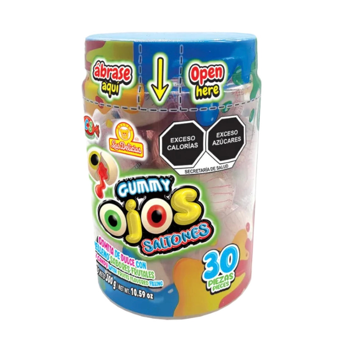 Gummy Ojos Saltones LAS DELICIAS Vitrolero c/30