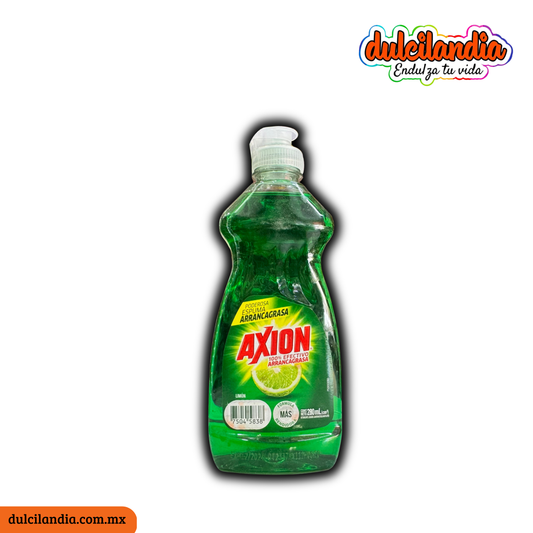 Jabón Detergente Lavatrastes Líquido AXION Botella 280ml