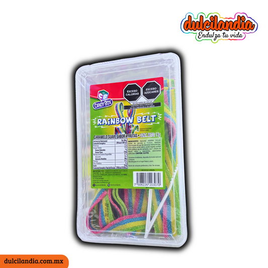 Caramelos Suaves Arcoiris Rainbow Belt CANDY BOX Estuche 1Kg