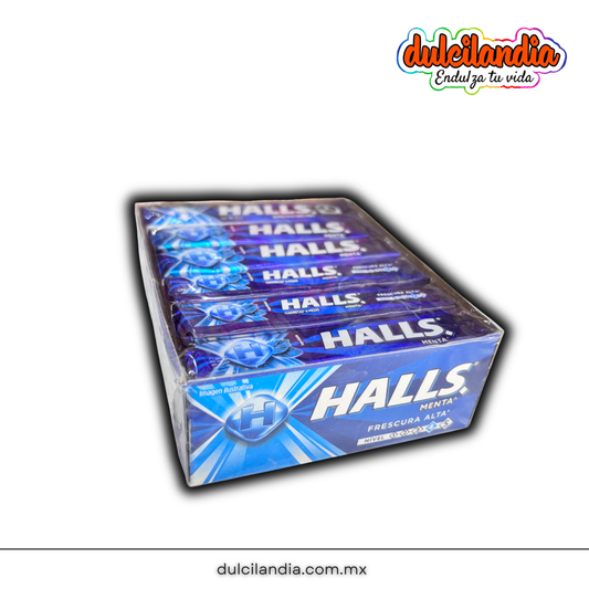 Pastillas Halls Menta MONDELĒZ Caja c/12