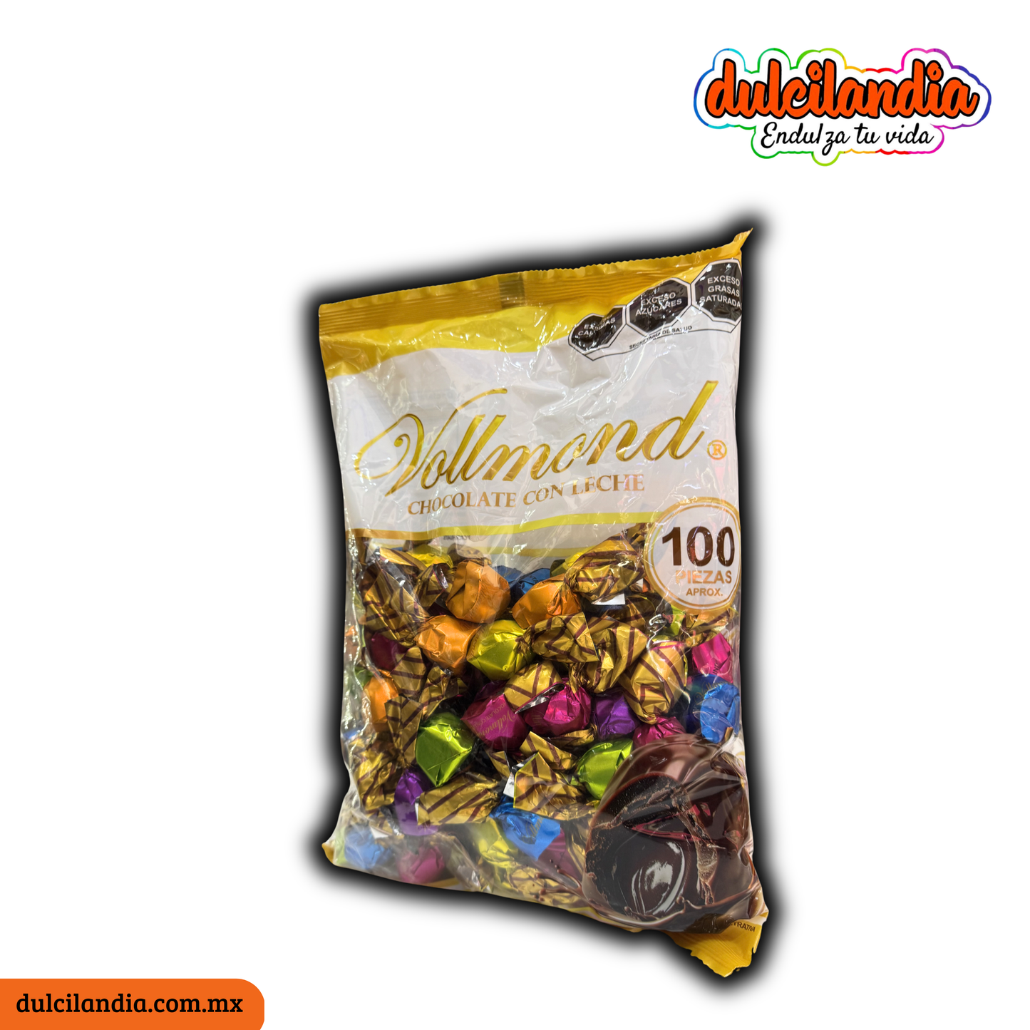 Chocolates con Leche Rellenos VOLLMOND Bolsa c/100