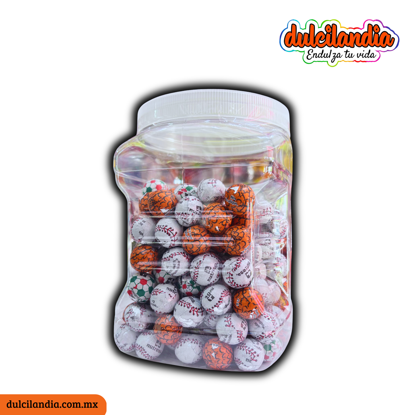 Chocolates Balones Nucita 4.5g NUTRESA Vitrolero c/200