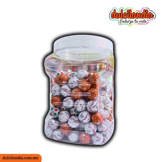 Chocolates Balones Nucita 4.5g NUTRESA Vitrolero c/200