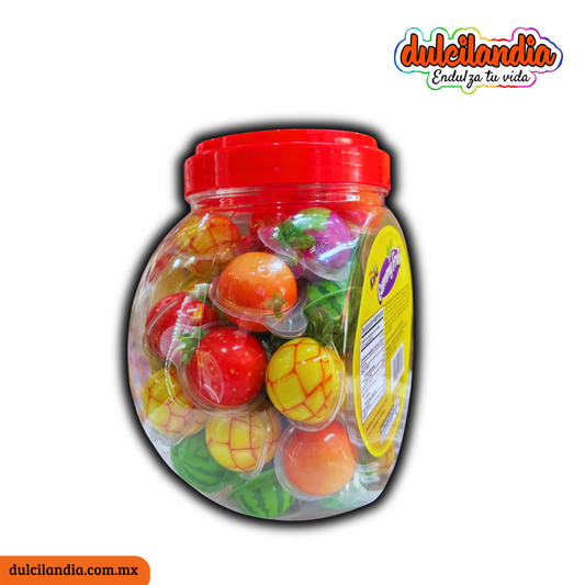 Gomitas Gummy Frut Surtido 10g KALÚ Vitrolero c/50