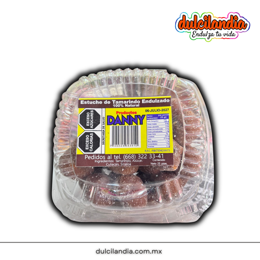 Bolas de Tamarindo Endulzado DANNY Estuche c/25