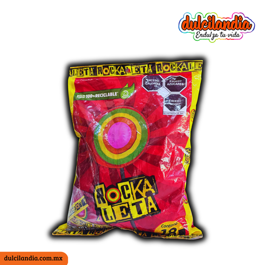 Paletas Rockaleta 24g SONRIC’S Bolsa c/18