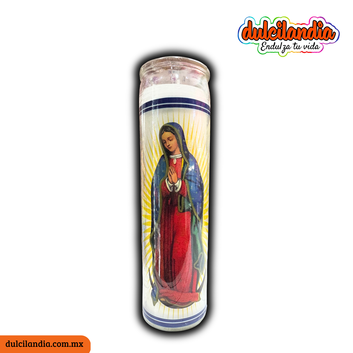 Veladora de Vaso Mega Virgen de Guadalupe PROFINA Pieza