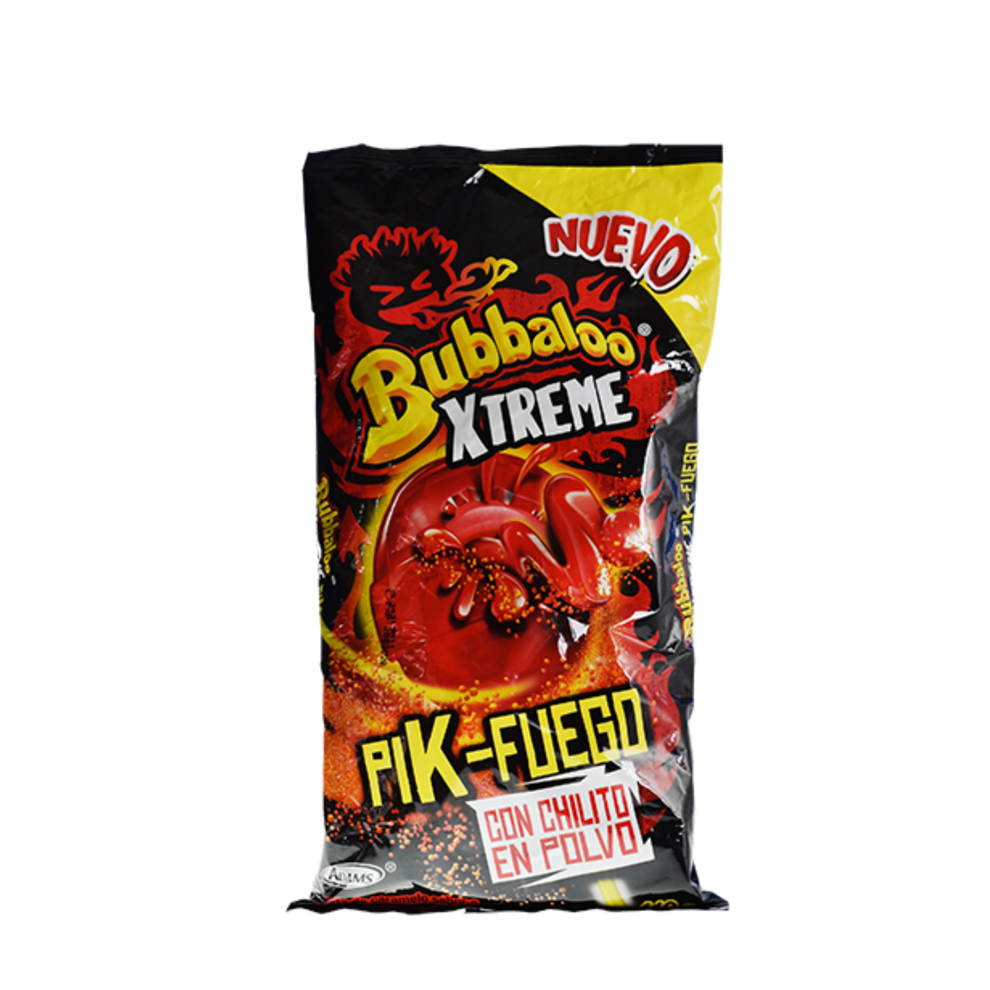 Paletas Bubbaloo Xtreme Pik-Fuego Enchilada 20.5g MONDELĒZ Bolsa c/20