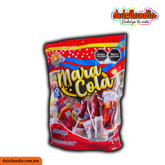 Paletas Mara Cola 8g MARA Bolsa c/40
