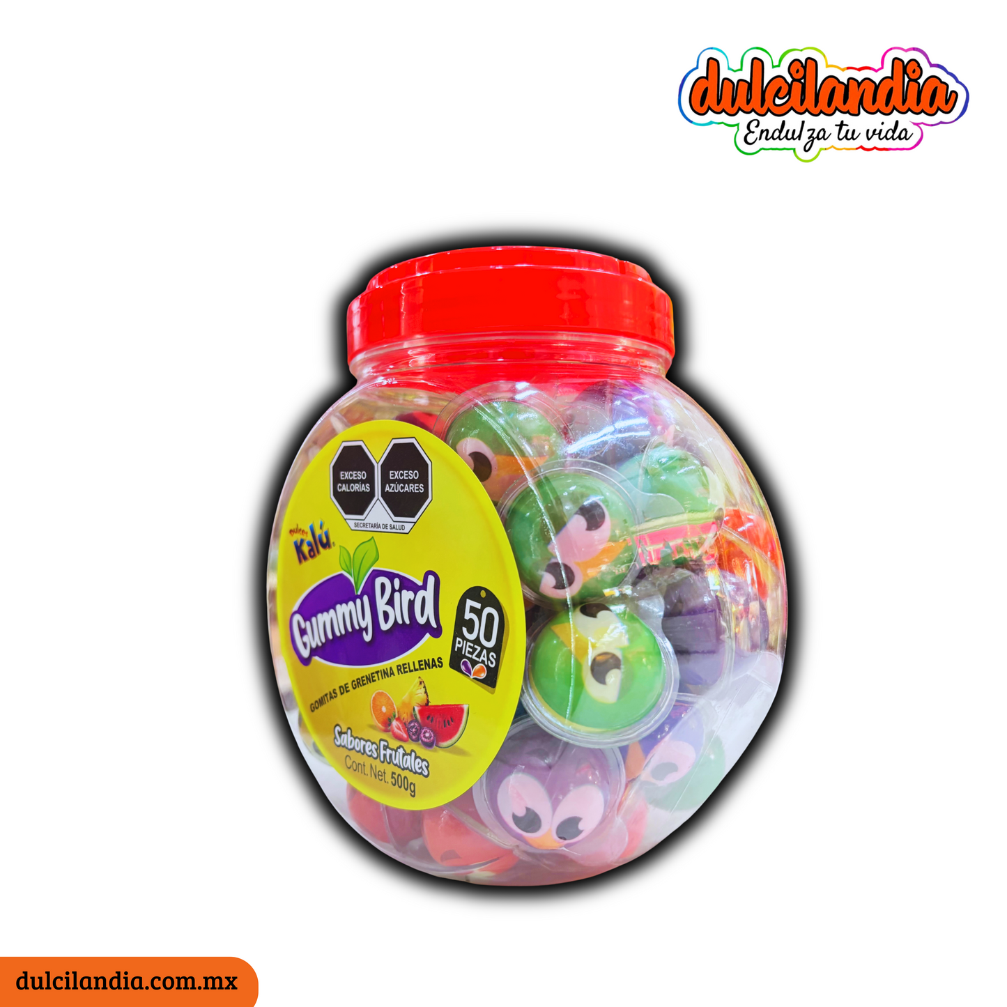 Gomitas Gummy Bird 10g KALÚ Vitrolero c/50