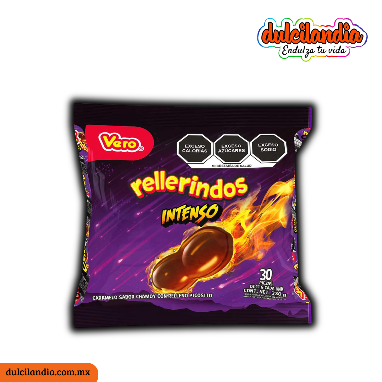 Caramelos Rellerindos Intenso 11g VERO Bolsa c/30