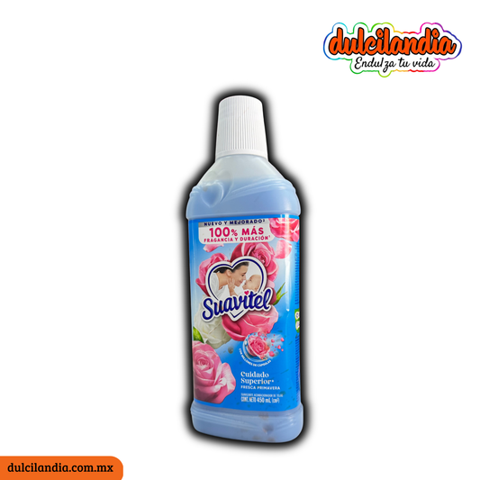Suavizante de Telas Fresca Primavera SUAVITEL Botella 450ml