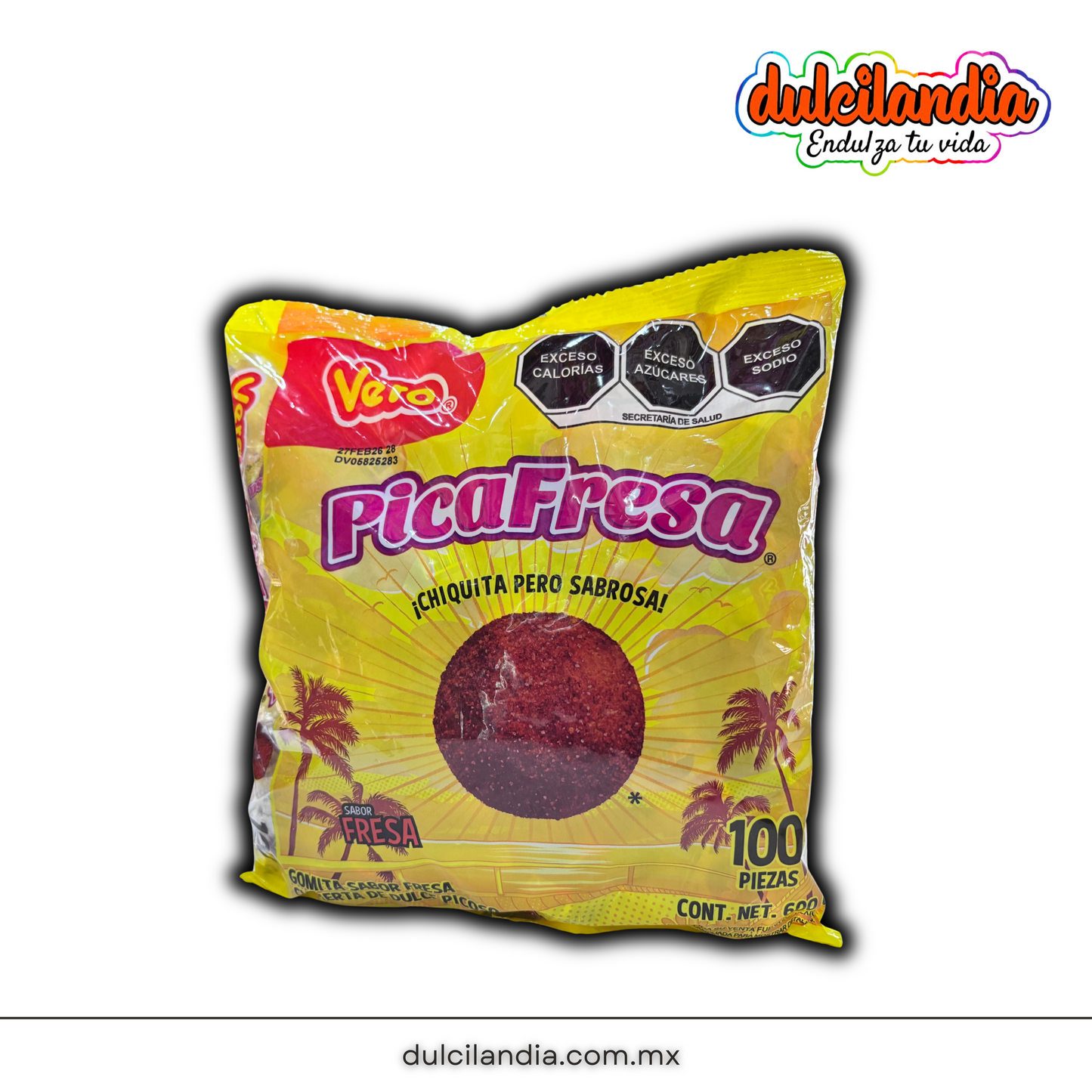 PicaFresa Original 6g VERO Bolsa c/100