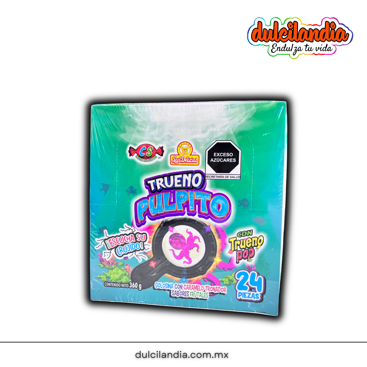 Trueno Pulpito LAS DELICIAS Caja c/24