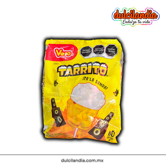 Paletas Tarrito 14g VERO Bolsa c/40