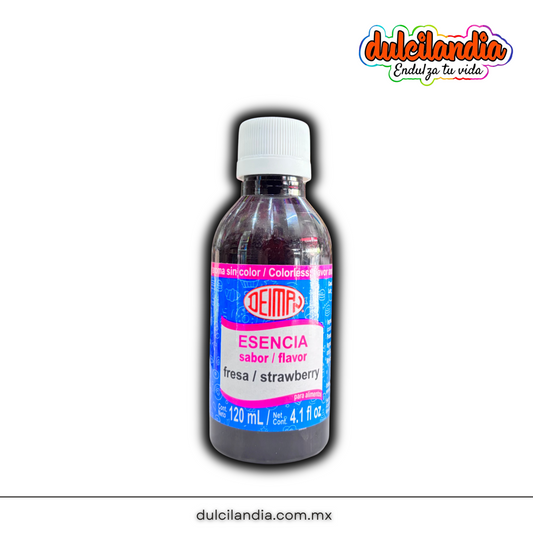 Esencia de Fresa DEIMAN Botella 120ml