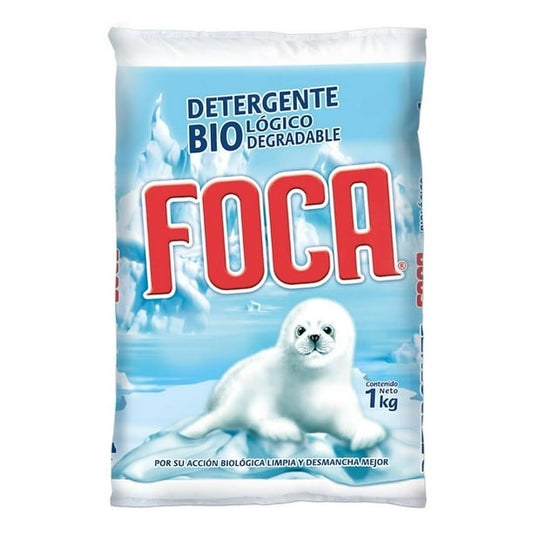 Jabón Detergente en Polvo FOCA Bolsa 1Kg