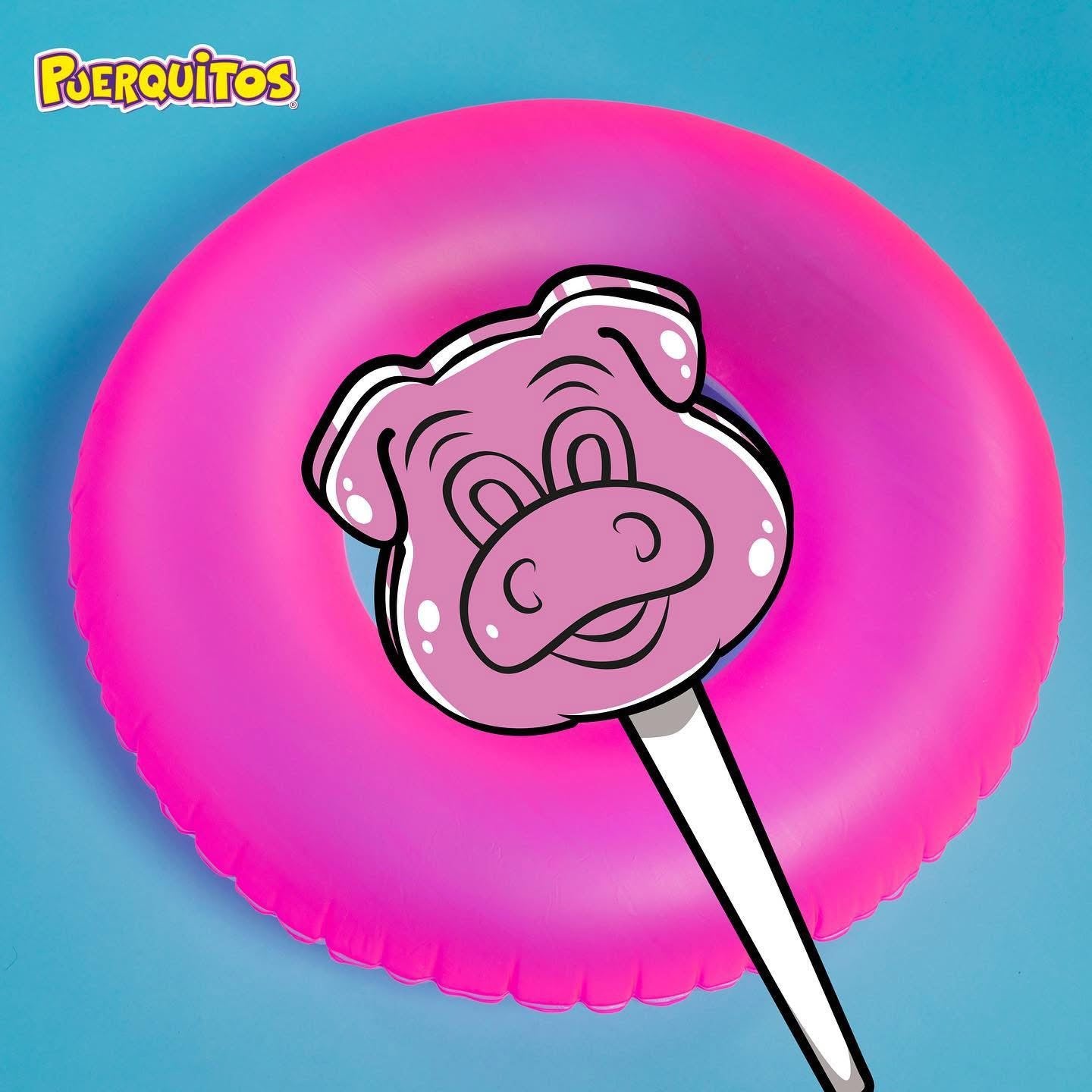 1 Promo Paletas Puerquitos 14g COOL TOONS Bolsa c/40