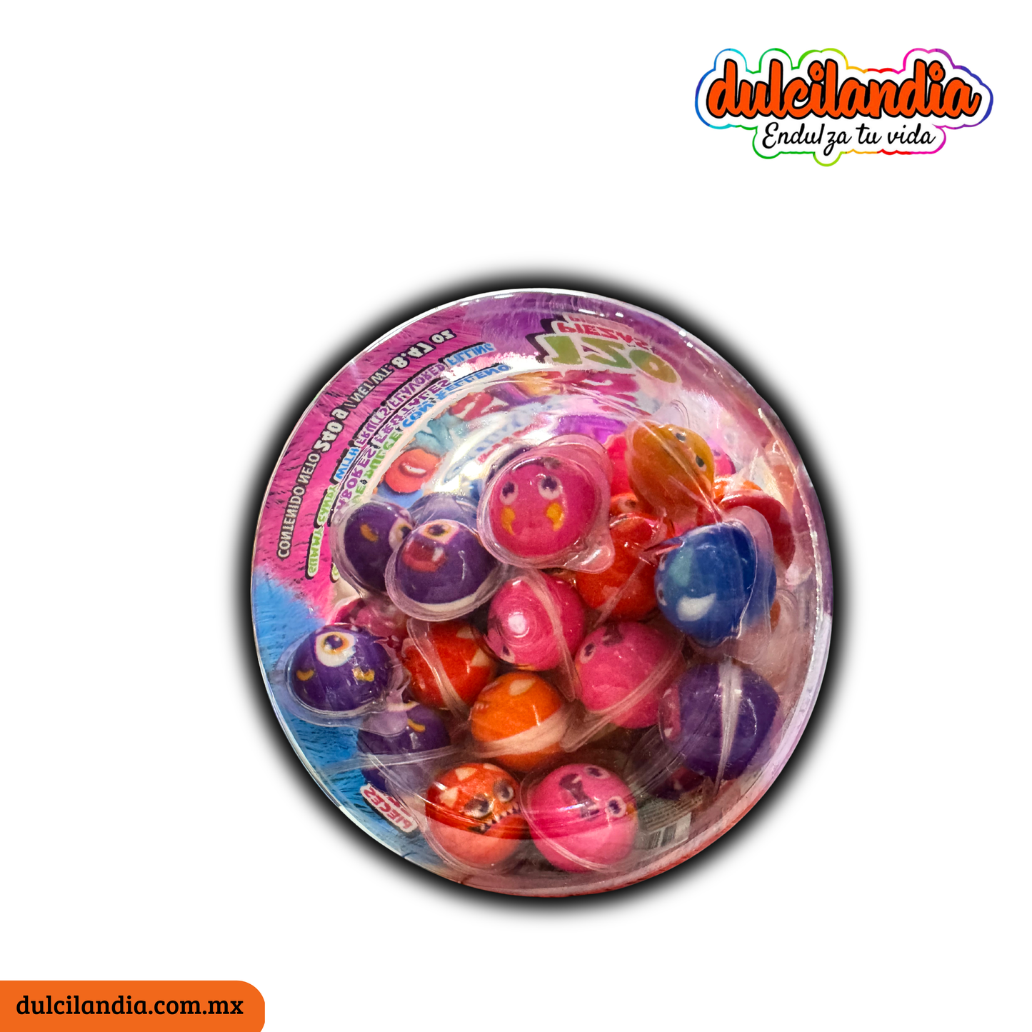 Mini Gummy Monsters LAS DELICIAS Vitrolero c/120