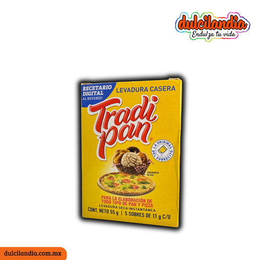 Levadura Seca Instantánea Sobres 11g TRADIPAN Caja c/5