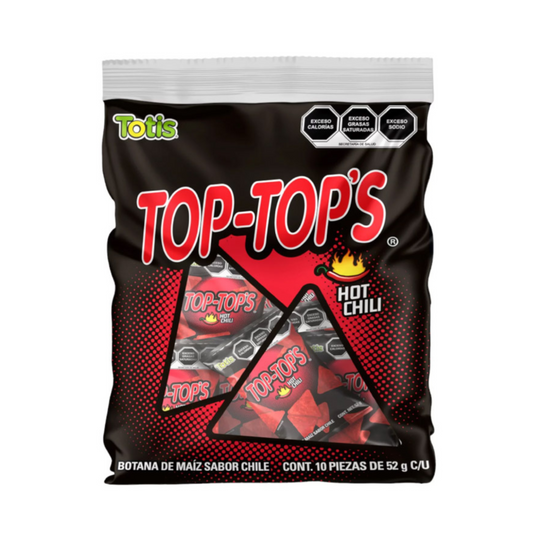 Top-Top’s Hot Chili 52g TOTIS Bolsa c/10