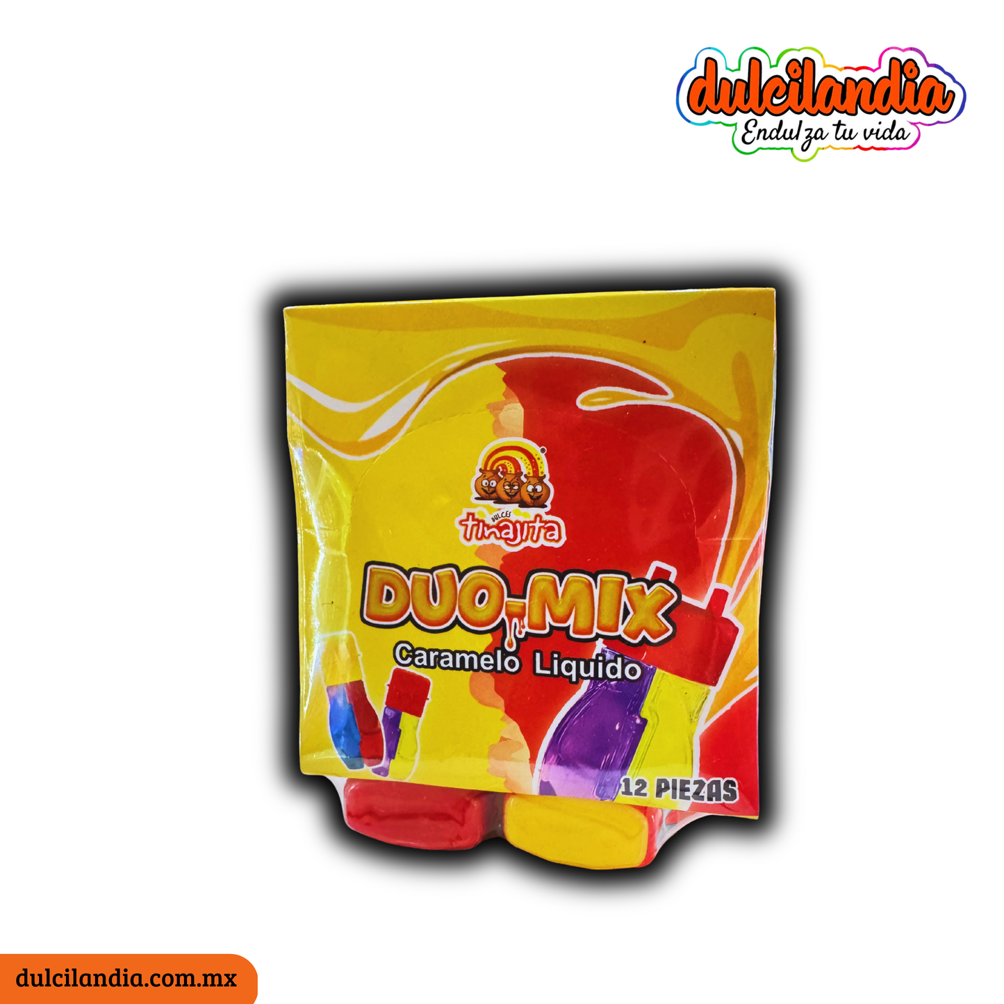 Duo-mix Caramelo Líquido 20ml TINAJITA Exhibidor c/12