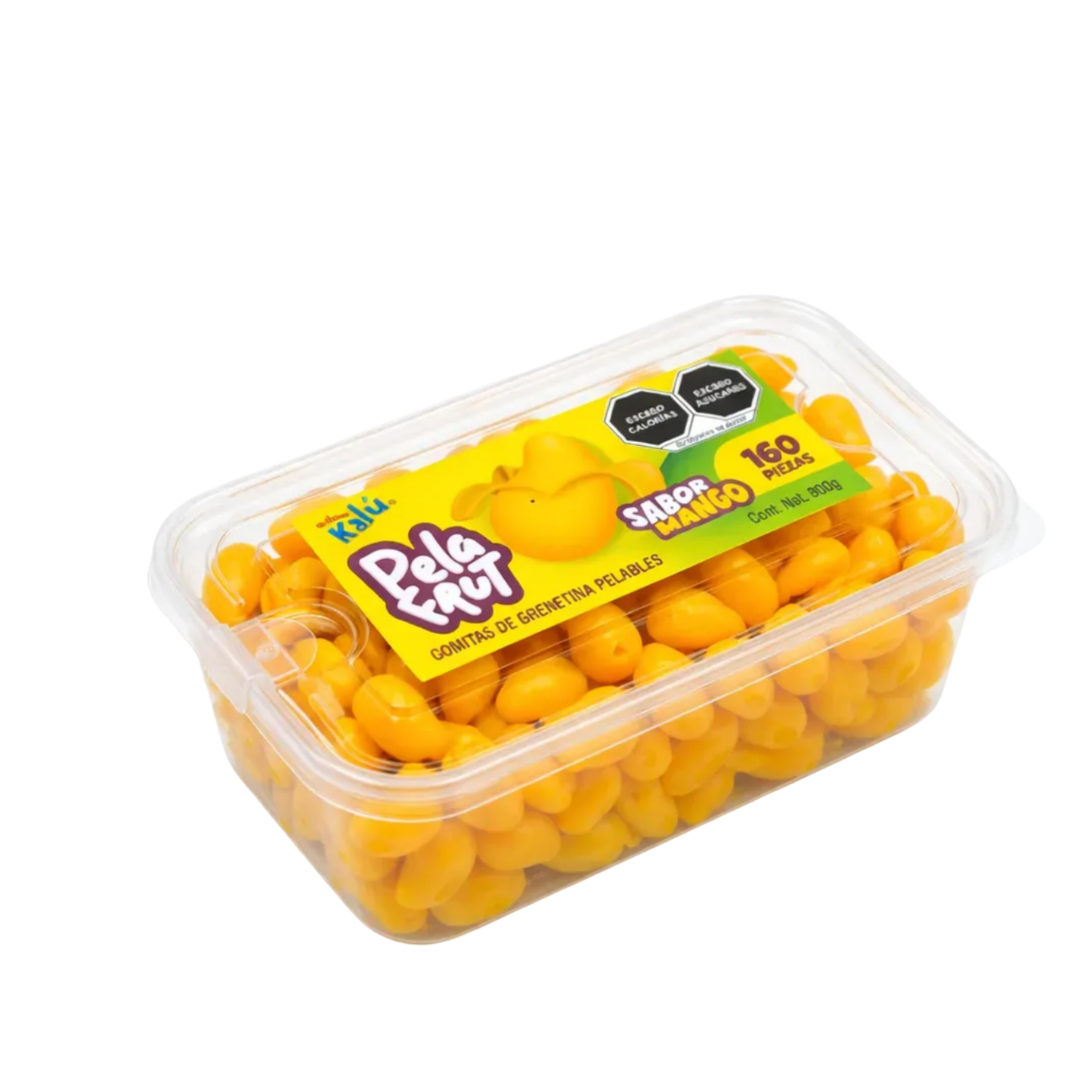 Gomitas Pelables Pela Frut Mango KALÚ Exhibidor c/160