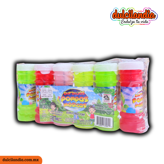 Burbujas Pompas Mágicas ARGO Empaque c/6