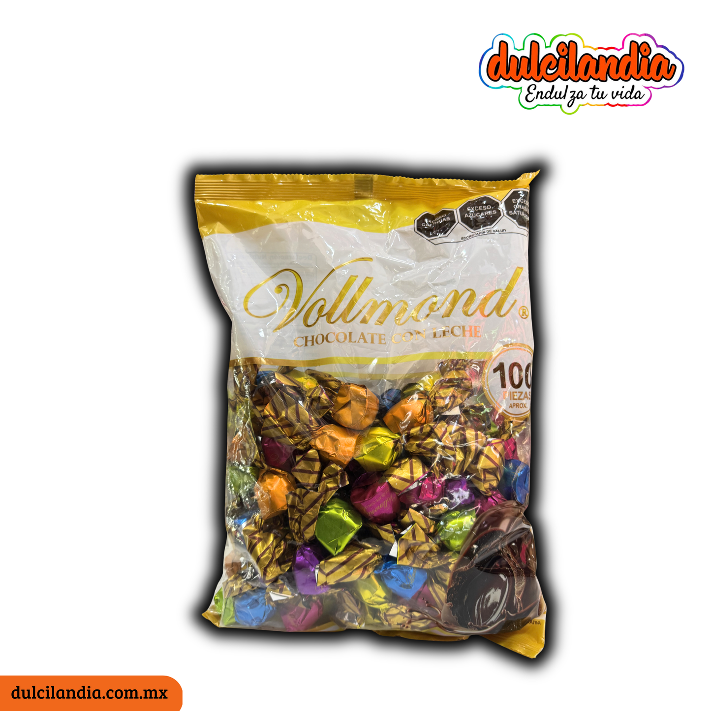 Chocolates con Leche Rellenos VOLLMOND Bolsa c/100