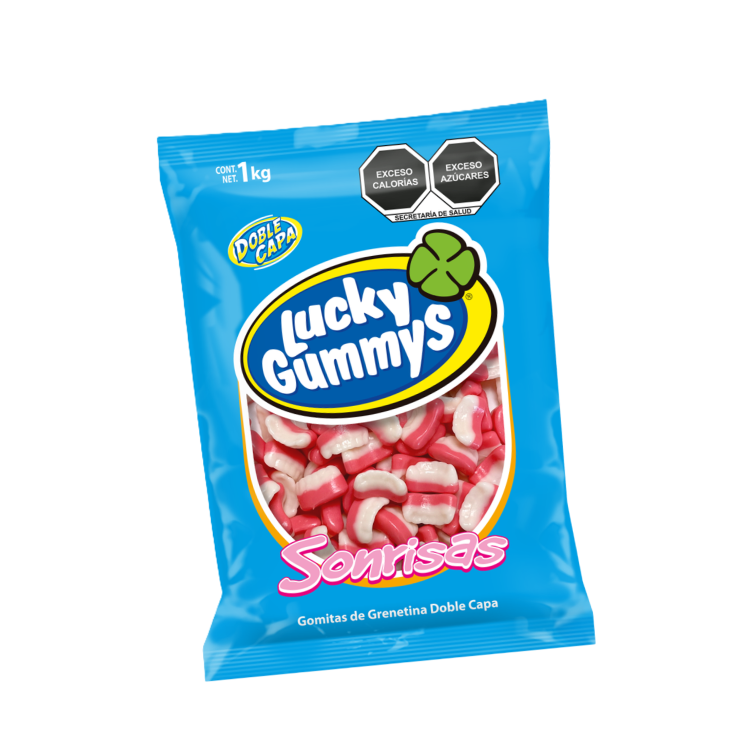 Gomitas Sonrisas LUCKY GUMMYS Bolsa 1Kg