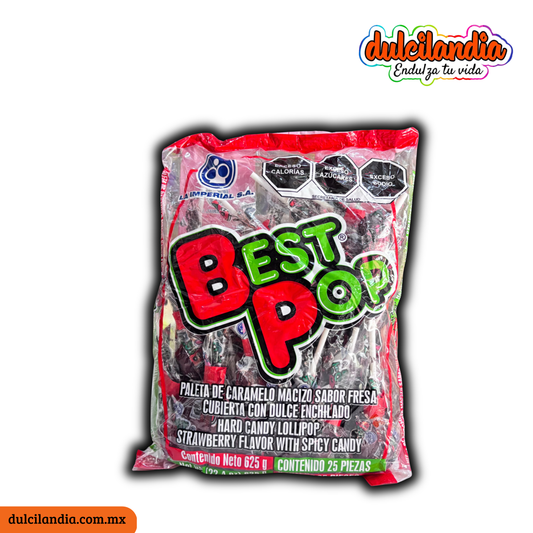 Paletas Best Pop 25g LA IMPERIAL Bolsa c/25