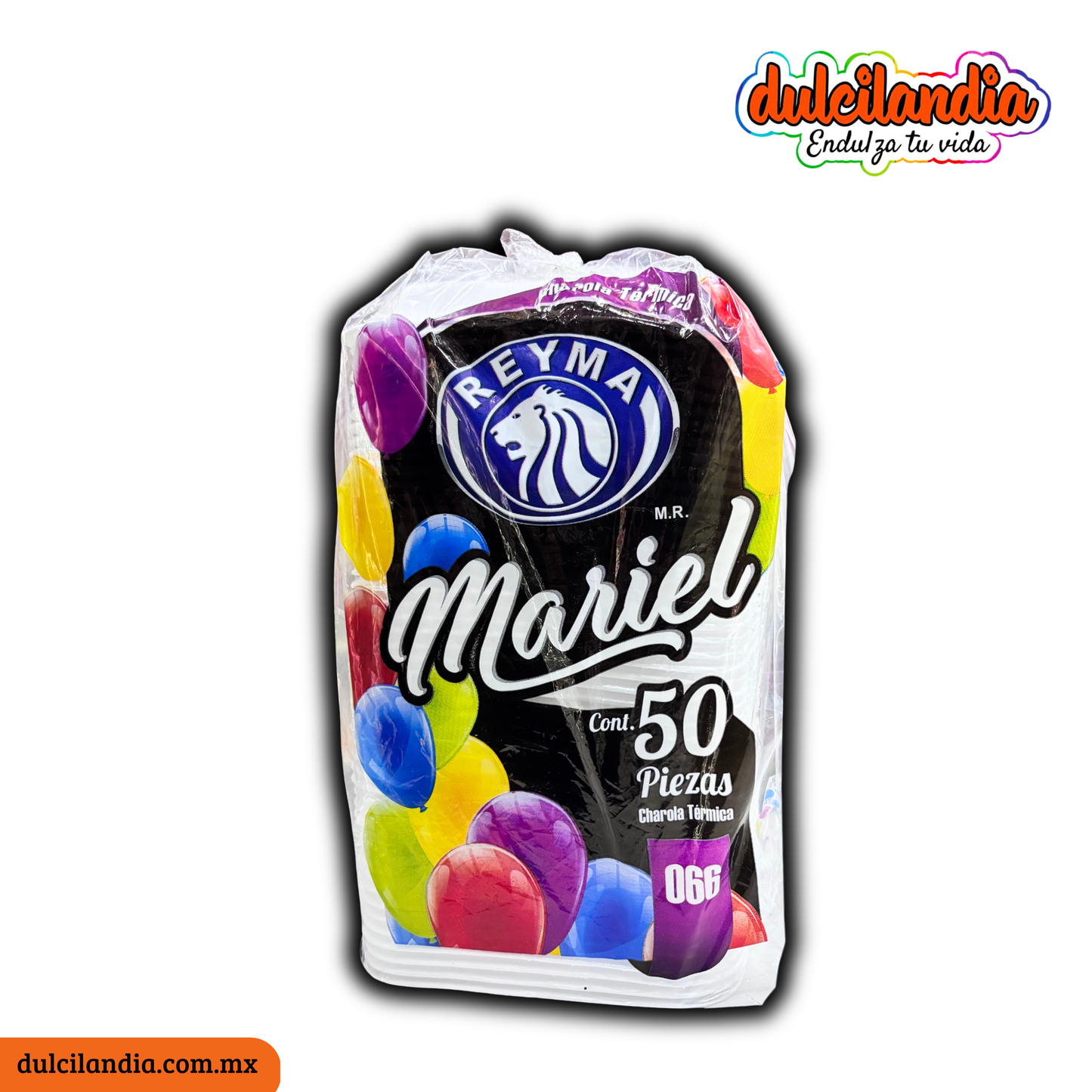 Charola Térmica / Plato Térmico Mariel 066 REYMA Empaque c/50