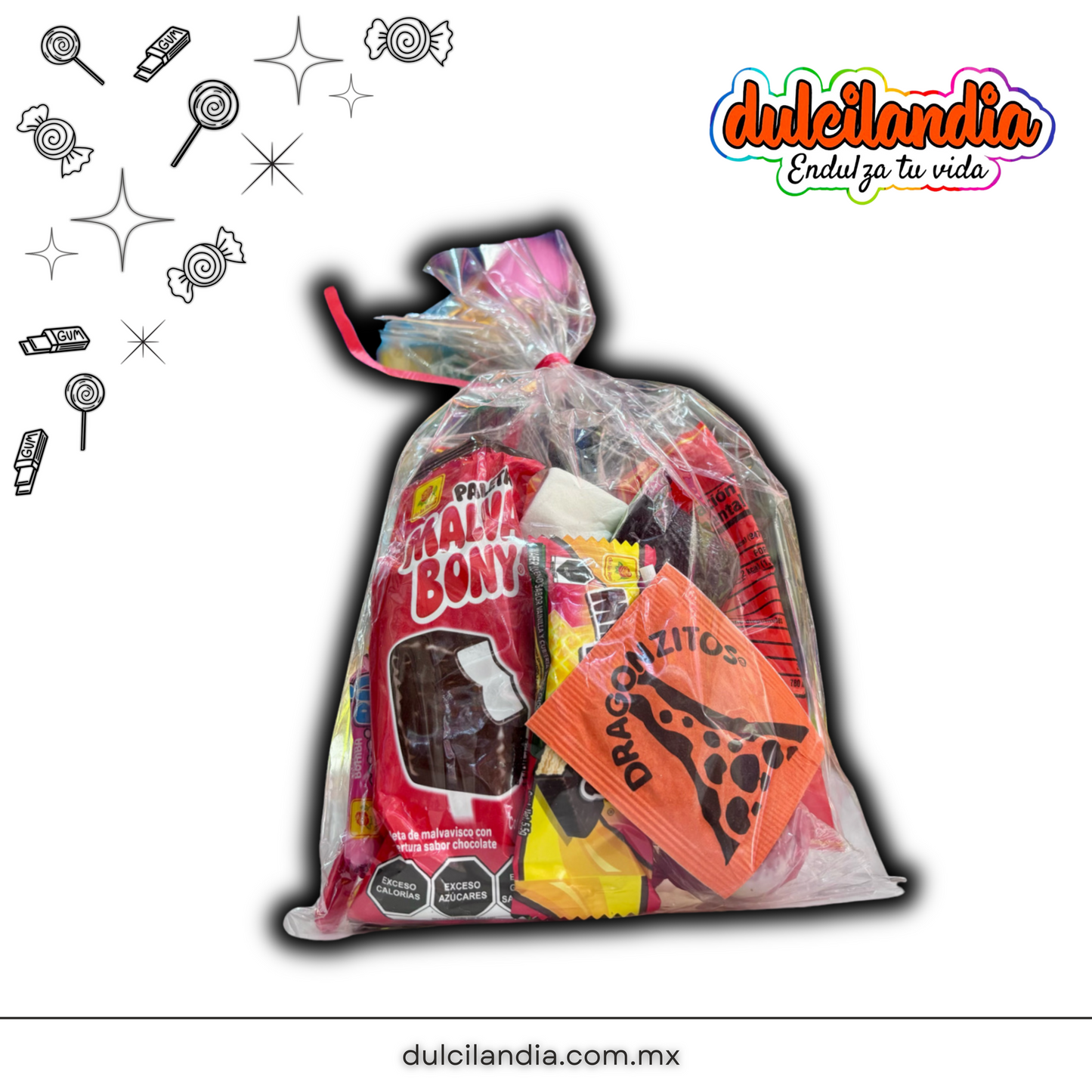 Paquete Piñatero (Dulces, Plásticos y Piñata para 50 Niños)