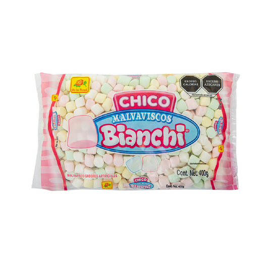 Bombones Malvaviscos Chico DE LA ROSA Bolsa 400g