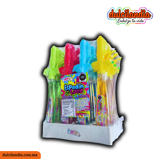 Caramelo Líquido Espadín Loco 25ml HUBIN Exhibidor c/20