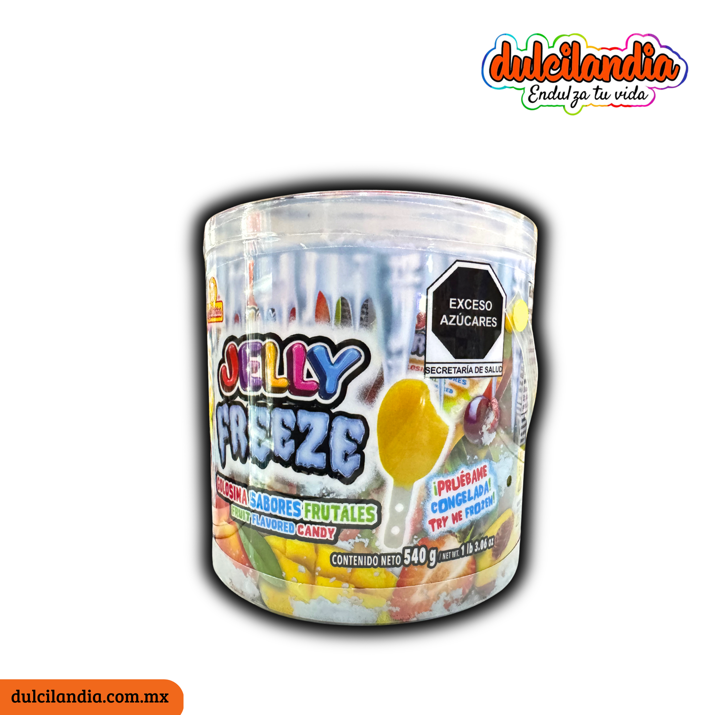 Gelatinas Jelly Freeze Surtido 18g LAS DELICIAS Estuche c/30