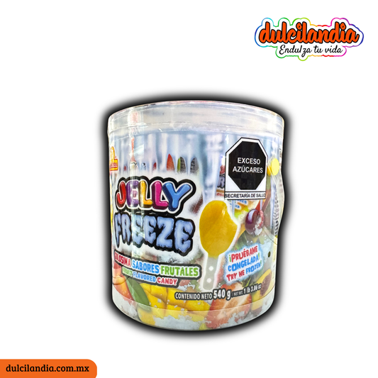 Gelatinas Jelly Freeze Surtido 18g LAS DELICIAS Estuche c/30