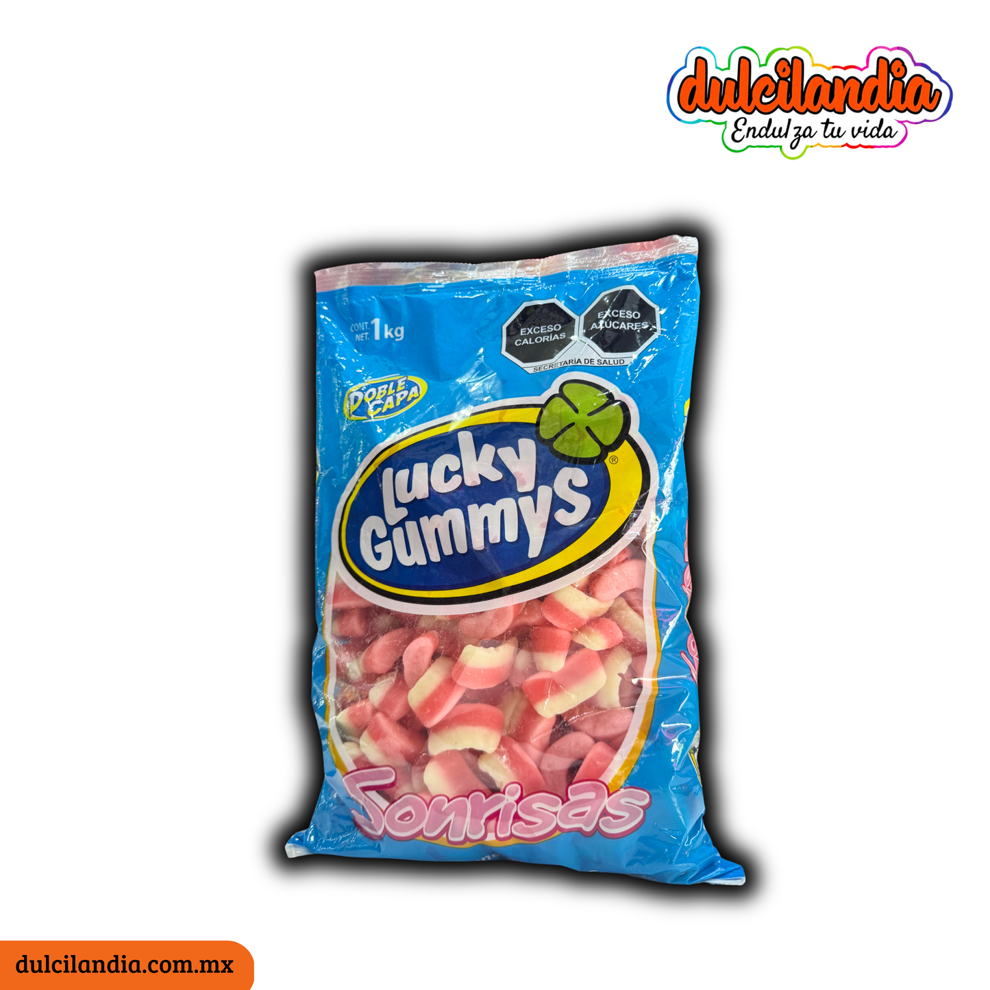 Gomitas Sonrisas LUCKY GUMMYS Bolsa 1Kg
