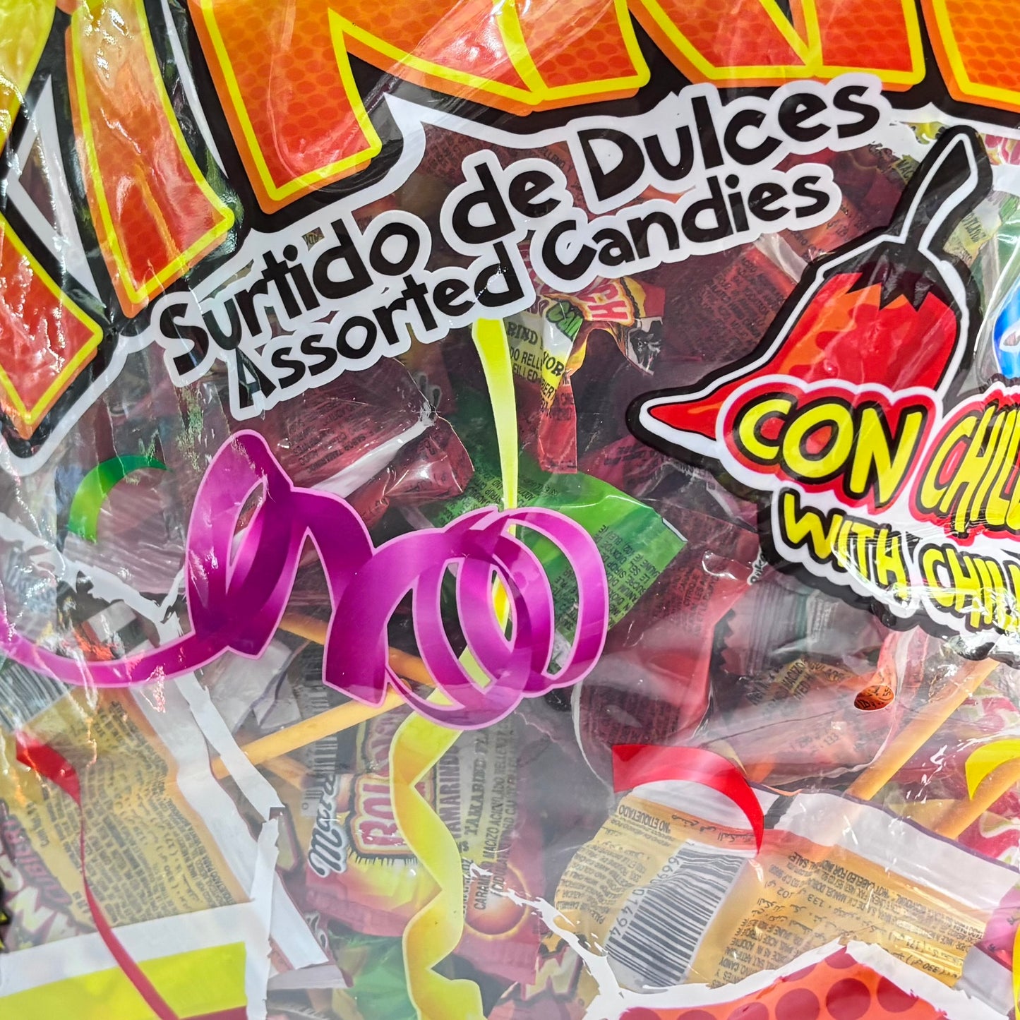 Bolo Surtido de Dulces Combo Piñata con Chile MARA Bolsa 1Kg