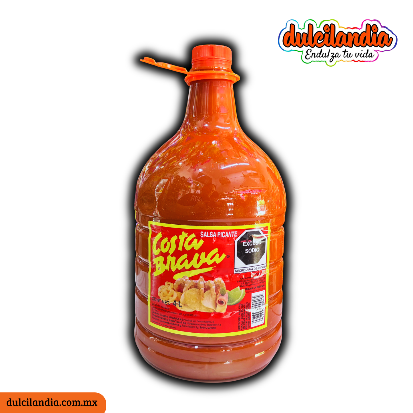 Salsa Picante COSTA BRAVA Galón 4Lt