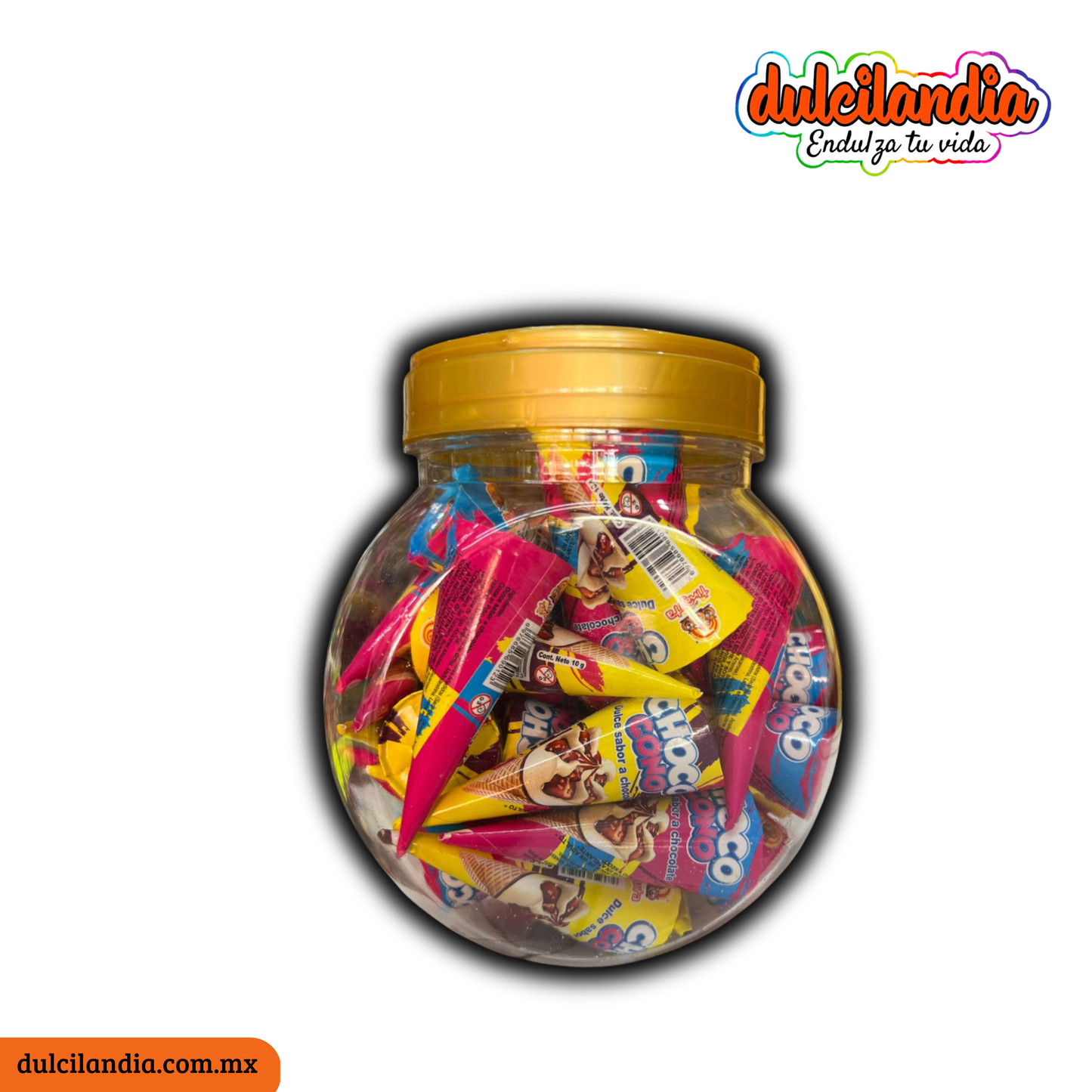 Choco Cono Chocolate 10g TINAJITA Vitrolero c/30