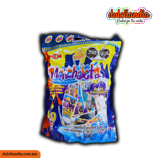 Paleta Manchaleta 12g LAS DELICIAS Bolsa c/40